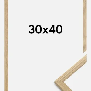Vente Flash Fotolijst Trendy Glas Eik 30x40 cm