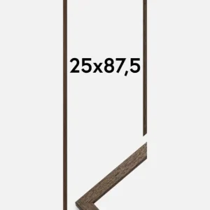 Super Prix Fotolijst Edsbyn Walnoot 25x87,5 cm