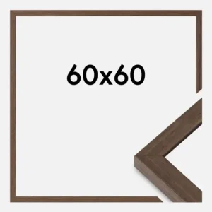Achat Immédiat Fotolijst Hermes Walnoot 60x60 cm