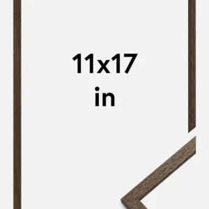 Acheter Direct Fotolijst Edsbyn Walnoot 11x17 Inches (27,94x43,18 cm)