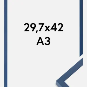 Colorful Blauw 29,7x42 cm (A3) Top Vente