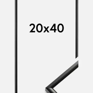 Offre Exclusive Fotolijst New Lifestyle Zwart 20x40 cm