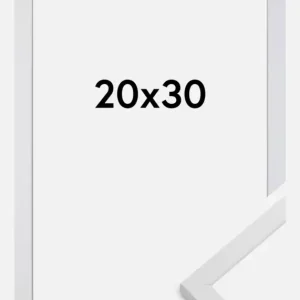 Prix Réduit Fotolijst Trendy Acrylglas Wit 20x30 cm