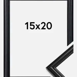 Vente Directe Fotolijst Line Glas Zwart 15x20 cm