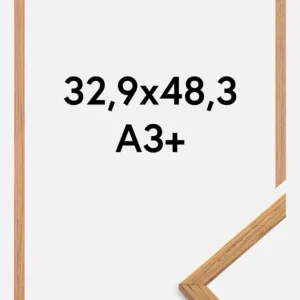 Bon Plan Fotolijst Edsbyn Teak 32,9x48,3 cm (A3+)