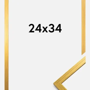 Achat Immédiat Fotolijst Edsbyn Goud 24x34 cm