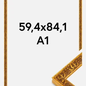 Fotolijst Amber Goud 59,4x84,1 cm (A1) Livraison Express