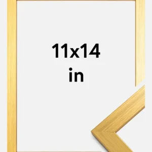 Soldes Fotolijst Gold Wood 11x14 Inches (27,94x35,56 cm)