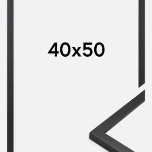 Premium By Bga Glas Zwart 40x50 cm Prix Bas