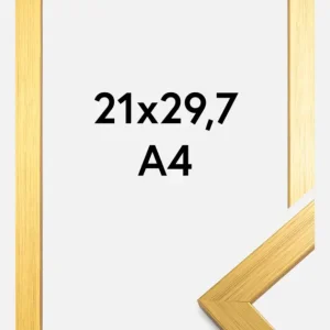 Achetez Aujourd’hui Fotolijst Gold Wood 21x29,7 cm (A4)