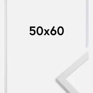 Achat Immédiat Fotolijst Trendy Acrylglas Wit 50x60 cm