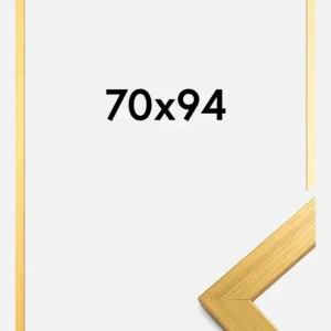 Vente Directe Fotolijst Gold Wood 70x94 cm