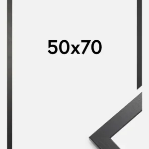 Commander Maintenant Fotolijst Stilren Glas Black Oak 50x70 cm