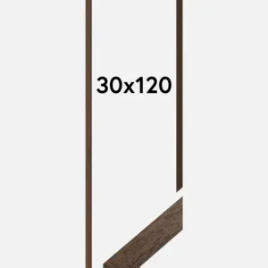 Acheter Direct Fotolijst Brown Wood 30x120 cm