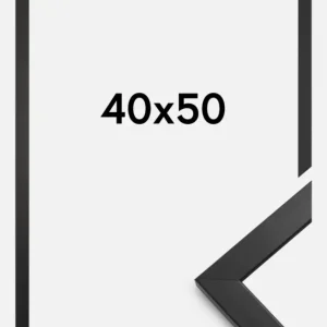 Soldes Fotolijst Stilren Glas Zwart 40x50 cm