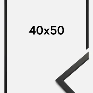 Solde Fotolijst Edsbyn Glas Zwart 40x50 cm