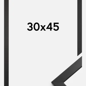 Retour Gratuit Fotolijst Stilren Glas Zwart 30x45 cm