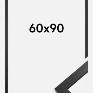 Acheter Direct Fotolijst Stilren Glas Zwart 60x90 cm