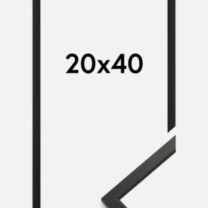 Vente Directe Fotolijst Edsbyn Zwart 20x40 cm