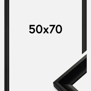 Seulement Aujourd’hui Fotolijst Öjaren Glas Zwart 50x70 cm