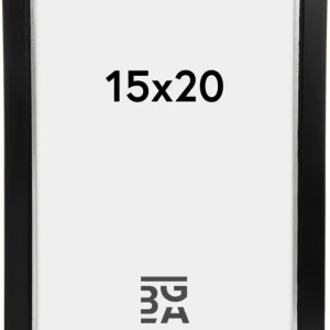 Fotolijst Twist Glas Zwart 15x20 cm Must-Have