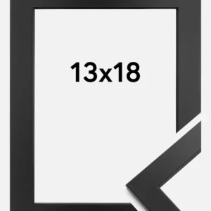 Bon Marché Fotolijst Glas Black Wood 13x18 cm