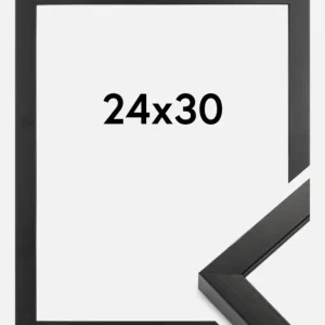 Acheter En Ligne Fotolijst Amanda Box Glas Zwart 24x30 cm