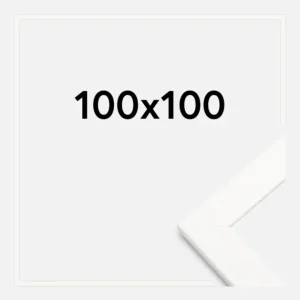 Achat Immédiat Fotolijst Trendline Wit 100x100 cm