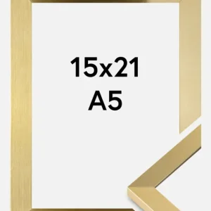 Retour Gratuit Fotolijst Selection Goud 15x21 cm (A5)