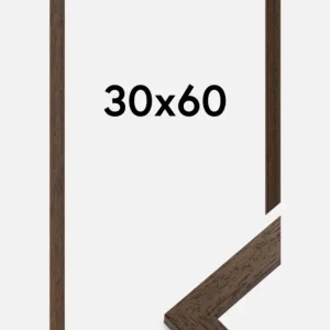 Super Prix Fotolijst Brown Wood 30x60 cm