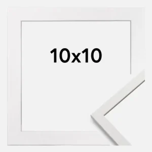 Acheter Direct Fotolijst Edsbyn Wit 10x10 cm