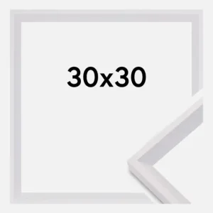 Vente Flash Fotolijst Globe Wit 30x30 cm