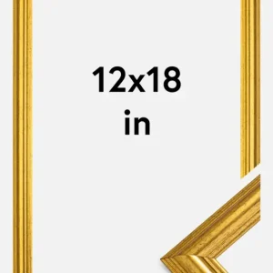 Bon Marché Fotolijst Västkusten Goud 12x18 Inches (30,48x45,72 cm)