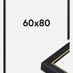 Commander Vite Fotolijst Canterbury Zwart 60x80 cm