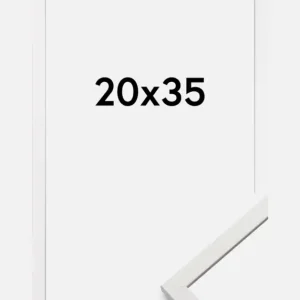 Bon Plan Fotolijst Edsbyn Wit 20x35 cm