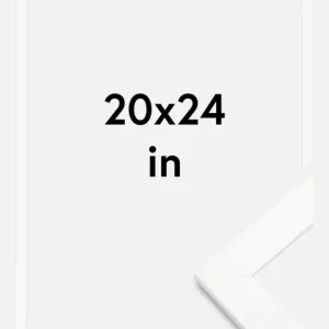 Soldes Fotolijst Trendline Wit 20x24 Inches (50,8x60,96 cm)