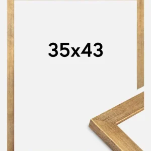 Expédié Aujourd’hui Fotolijst Jämtland Goud 35x43 cm