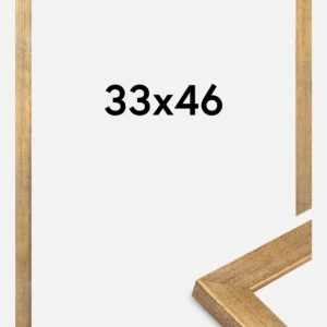 Commande En Gros Fotolijst Jämtland Goud 33x46 cm