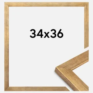 Super Prix Fotolijst Jämtland Goud 34x36 cm