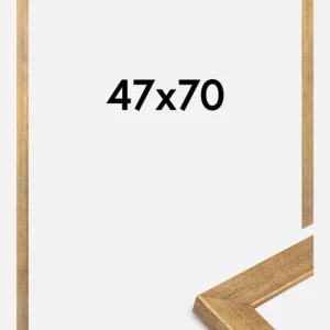 Expédié Aujourd’hui Fotolijst Jämtland Goud 47x70 cm