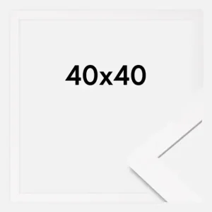 Prix Réduit Fotolijst BGA Classic Wit 40x40 cm