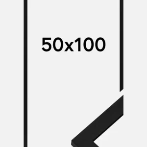 Acheter Direct Fotolijst BGA Classic Zwart 50x100 cm