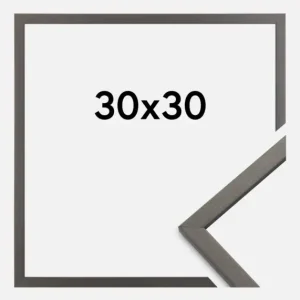 Achat Immédiat Fotolijst Edsbyn Grafiet 30x30 cm