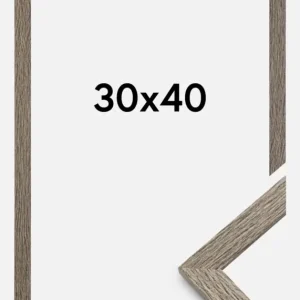 Acheter En Ligne Fotolijst Stilren Dark Grey Oak 30x40 cm