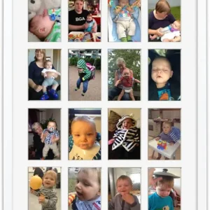 White Wood - 16 Foto's collage Paiement Sécurisé