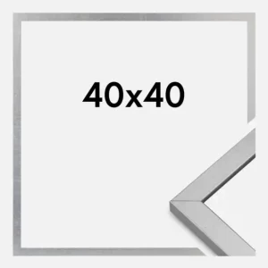 Fotolijst Minerva Zilver 40x40 cm Must-Have