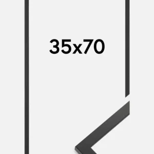 Livraison Gratuite Fotolijst Trendy Zwart 35x70 cm