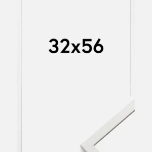 Soldes Fotolijst Edsbyn Wit 32x56 cm