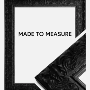 Fotolijst Durham Zwart - Formaat naar keuze (Acrylglas) Dernier Modèle