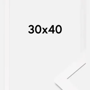 Fotolijst BGA Classic Wit 30x40 cm Expédié Aujourd’hui